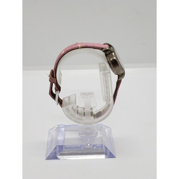 Timex Carriage women\'s watch. Silver face. Pink Band. CR1216CELL. N8 main image 7